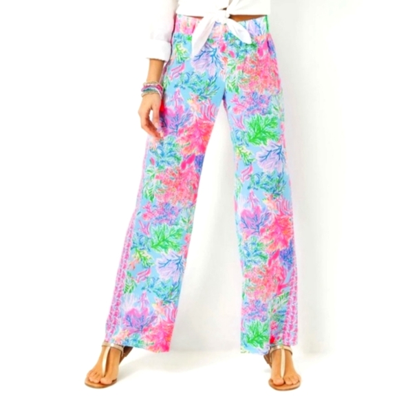 Lilly Pulitzer Pants - Lilly Pulitzer Bal Harbour Palazzo Pants